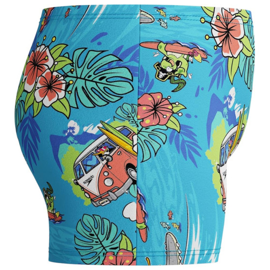 Speedo Βρεφικό μαγιό Boys Learn to Swim Digital Allover Aquashorts